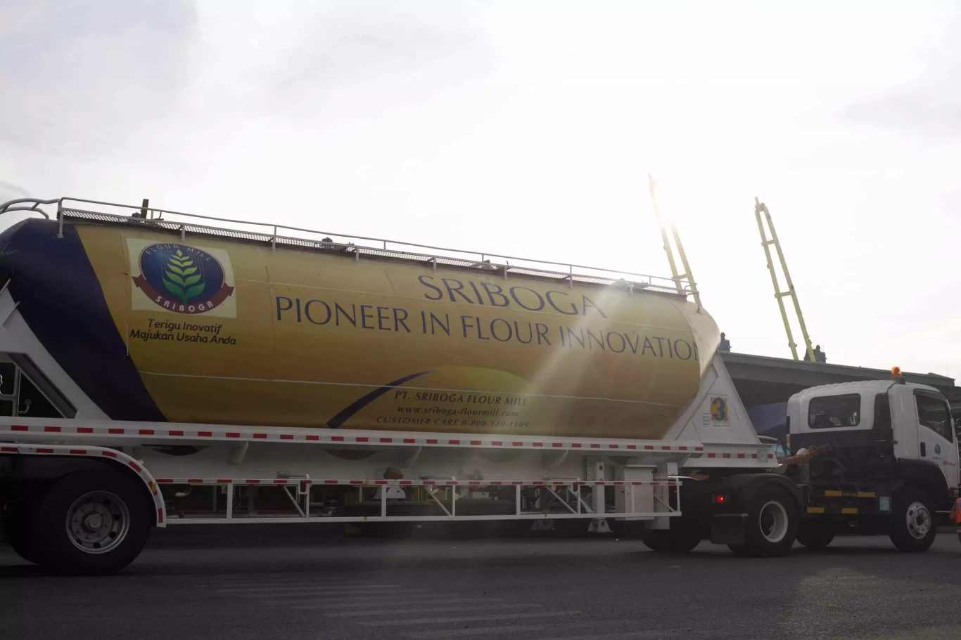 PT Sriboga Flour Mill provides bulk delivery system for B2B customers
